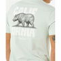 Camiseta de Manga Corta Hombre Rip Curl Desti Animals Tee