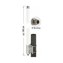 DeLOCK 12504 Antena Omnidireccional 8 dBi Clase N
