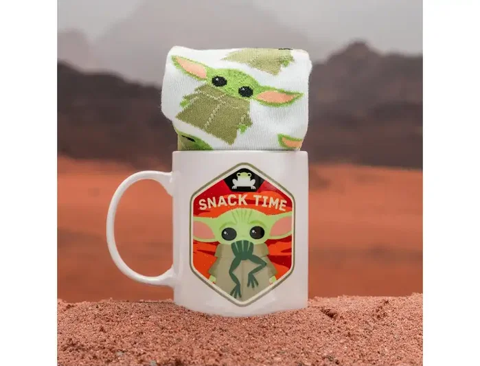 Wondee Set Mandalorian calcetines y taza Baby Yoda The Mandalorian Wondee Set Mandalorian calcetines y taza Baby Yoda The Mandalorian