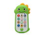KioKids Teléfono Musical Dinosaurio para Bebés con Sonidos y Melodías, Juguete Interactivo +6 Meses, Verde