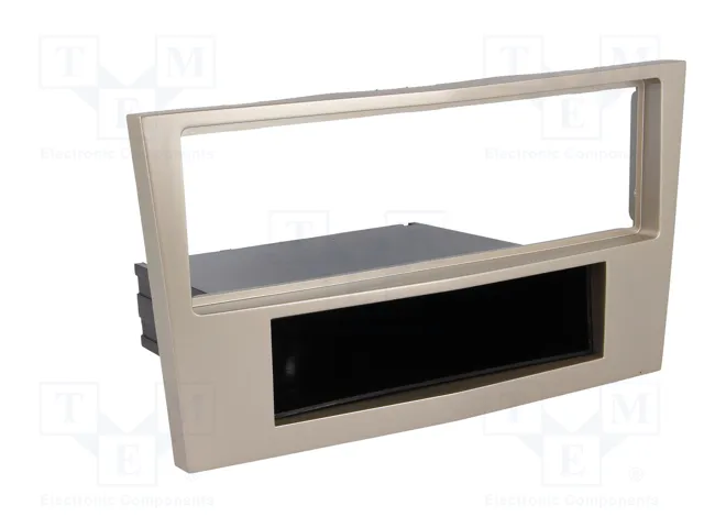 ACV Bastidor de montaje de radio 1 DIN para Opel, satin-stone