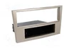 ACV Bastidor de montaje de radio 1 DIN para Opel, satin-stone