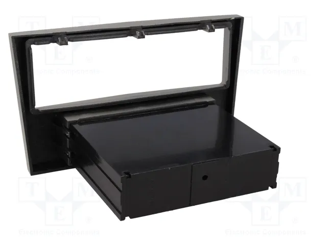 ACV Bastidor de montaje de radio 1 DIN para Opel, satin-stone