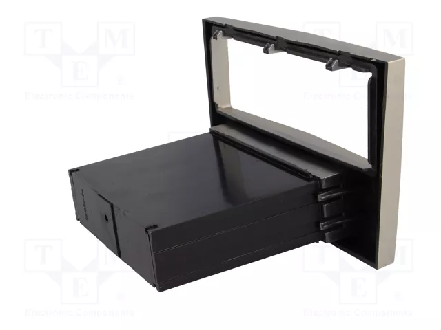 ACV Bastidor de montaje de radio 1 DIN para Opel, satin-stone