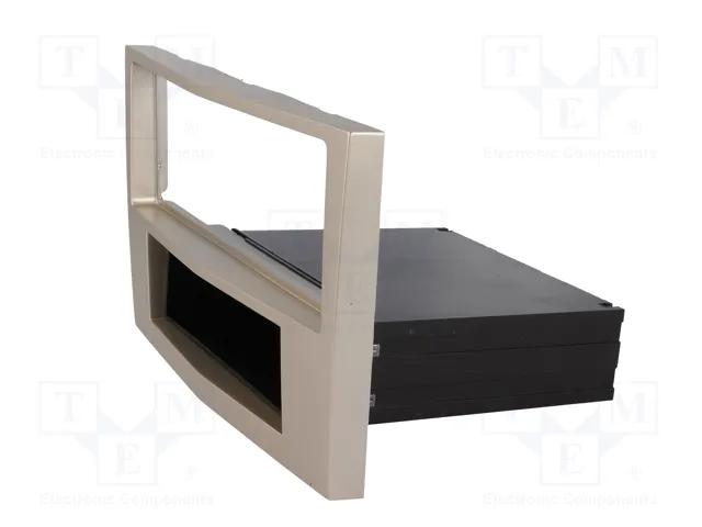 ACV Bastidor de montaje de radio 1 DIN para Opel, satin-stone