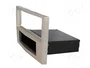 ACV Bastidor de montaje de radio 1 DIN para Opel, satin-stone