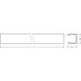 Ledvance Cubiertas para Perfiles Difusor LED PC/W01/D/2 2M