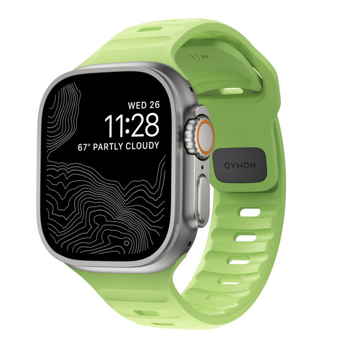 Nomad Sport Band para Apple Ultra / 46mm Glow Nomad Sport Band para Apple Ultra / 46mm Glow
