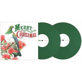 Serato Christmas Card 2017 Pressing Vinilo de Control Edición Limitada Doble Cara Verde Abeto (Pareja)