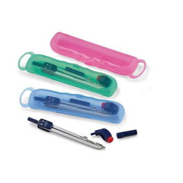 FAIBO Compás Escolar con Adaptador Universal Serie 226 en Caja Rosa