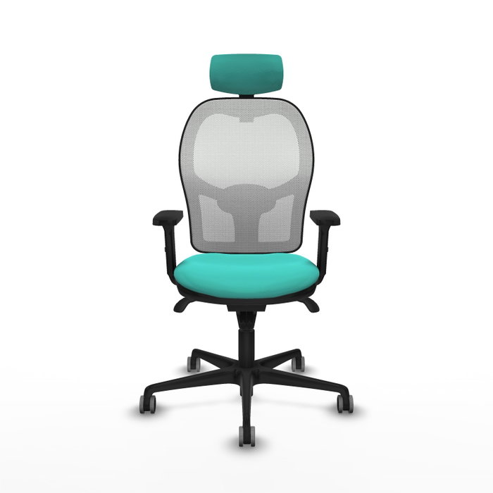 PIQUERAS Y CRESPO Silla de oficina Jorquera Turquesa y Blanco PIQUERAS Y CRESPO Silla de oficina Jorquera Turquesa y Blanco