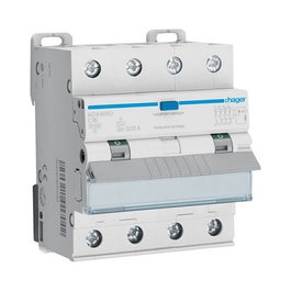 Hager ADX466D Disyuntor en miniatura Tipo A 4P 16A 10kA