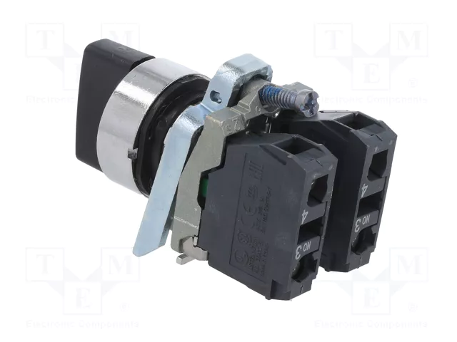 SCHNEIDER ELECTRIC Interruptor Rotativo Harmony XB4 22mm NA x2 Negro