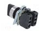 SCHNEIDER ELECTRIC Interruptor Rotativo Harmony XB4 22mm NA x2 Negro