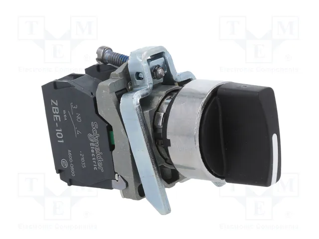 SCHNEIDER ELECTRIC Interruptor Rotativo Harmony XB4 22mm NA x2 Negro