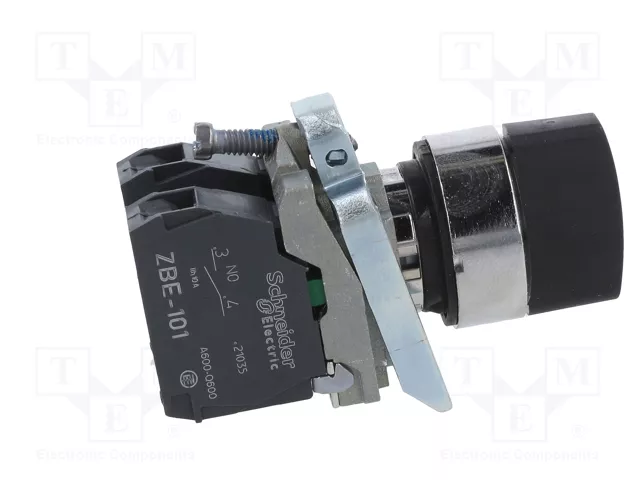 SCHNEIDER ELECTRIC Interruptor Rotativo Harmony XB4 22mm NA x2 Negro