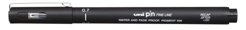 Uniball uni pin calibrado 0,7 negro Uniball uni pin calibrado 0,7 negro