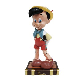 Enesco Figura Disney Pinocho 85 Aniversario Coleccionable en Piedra Reconstituida Decorada a Mano - 22.8 cm