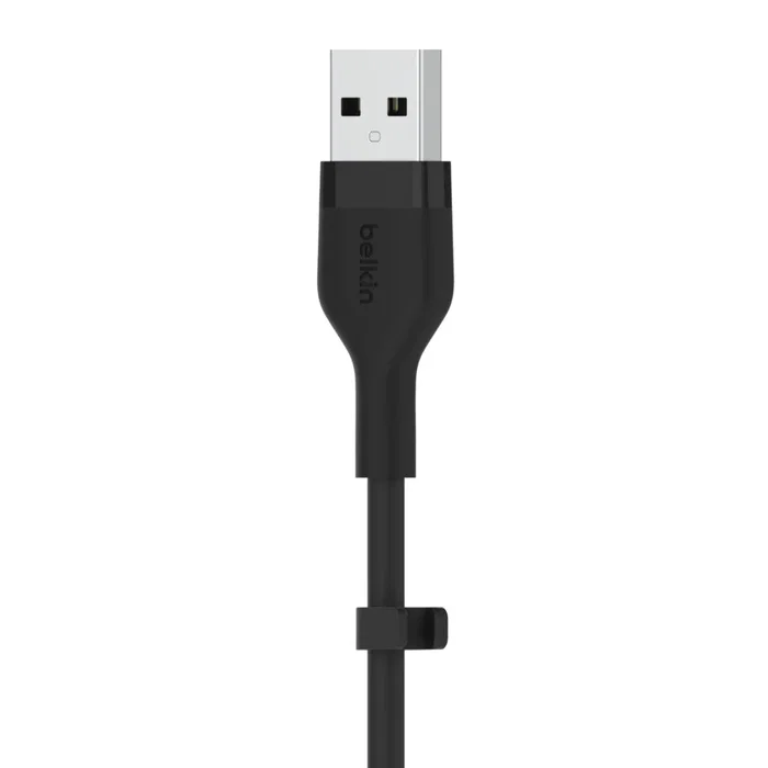 Belkin BOOST↑CHARGE Flex Cable USB USB-A a USB-C 3m Negro para Carga y Datos USB 2.0