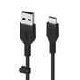 Belkin 24 pin Cable BoostCharge USB-C a USB-A de 3m para Carga y Sincronización Negro