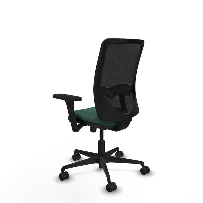 PIQUERAS Y CRESPO Silla de oficina Zulema con mecanismo Sincro, Verde botella y Negro PIQUERAS Y CRESPO Silla de oficina Zulema con mecanismo Sincro, Verde botella y Negro