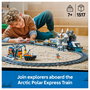LEGO 60470 City Arktis-Polarexpress Tren Expreso Polar Ártico de los Exploradores Juego de Construcción 7+ años 1517 Piezas Multicolor