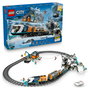 LEGO 60470 City Arktis-Polarexpress Tren Expreso Polar Ártico de los Exploradores Juego de Construcción 7+ años 1517 Piezas Multicolor