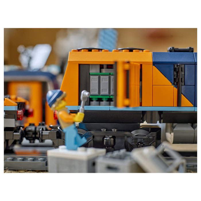 LEGO 60470 City Arktis-Polarexpress Tren Expreso Polar Ártico de los Exploradores Juego de Construcción 7+ años 1517 Piezas Multicolor