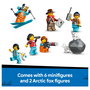 LEGO 60470 City Arktis-Polarexpress Tren Expreso Polar Ártico de los Exploradores Juego de Construcción 7+ años 1517 Piezas Multicolor