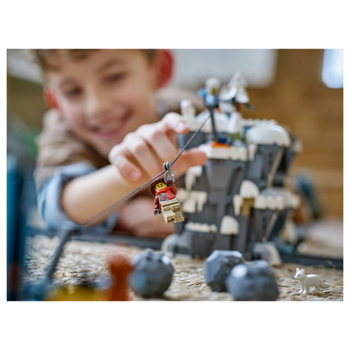 LEGO 60470 City Arktis-Polarexpress Tren Expreso Polar Ártico de los Exploradores Juego de Construcción 7+ años 1517 Piezas Multicolor