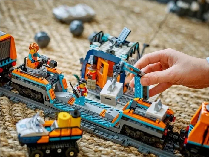 LEGO City 60470 Explorers' Arctic Polar Express Train