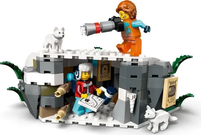 LEGO City 60470 Explorers' Arctic Polar Express Train
