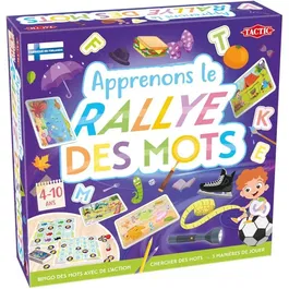 Tactic Aprendamos Word Rally - Juego Educativo Táctico para 2 o más Jugadores, Edad 4+