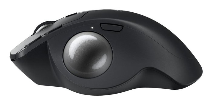 Logitech Ratón Ergonómico Inalámbrico MX ERGO S, Seguimiento Óptico Avanzado, Inalámbrico por Bluetooth y Receptor USB Logi Bolt, DPI Ajustable