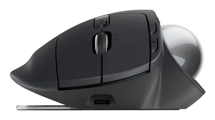 Logitech MX Ergo S Trackball Inalámbrico Grafito