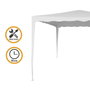 Color Baby Aktive-Cenador 300x300x250 cm Blanco