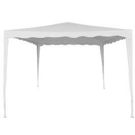 Color Baby Aktive-cenador 300x300x250 cm Poliéster Blanco para Exterior