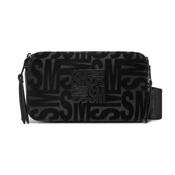 Steve Madden Bandolera Brisa-V en Terciopelo Negro Steve Madden Bandolera Brisa-V en Terciopelo Negro