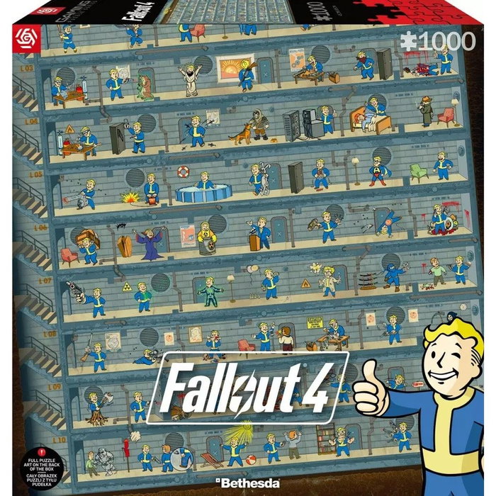 Good Loot Fallout 4 Puzzle Perk Poster de 1000 piezas