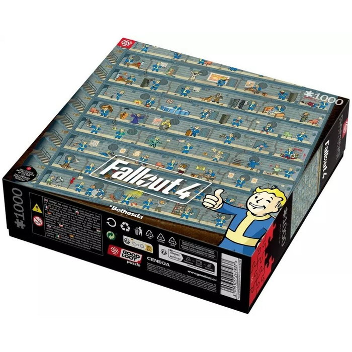 Good Loot Fallout 4 Puzzle Perk Poster de 1000 piezas