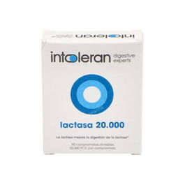 Intoleran Lactasa 20.000 FCC 50 Comprimidos Intolerancia Lactosa