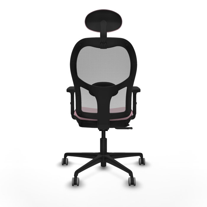 PIQUERAS Y CRESPO Silla de oficina Jorquera Rosa y Gris PIQUERAS Y CRESPO Silla de oficina Jorquera Rosa y Gris