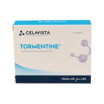 CELAVISTA Tormentine 30 Caps para Vías Respiratorias, Soporte Normal Mantenimiento Respiratorio