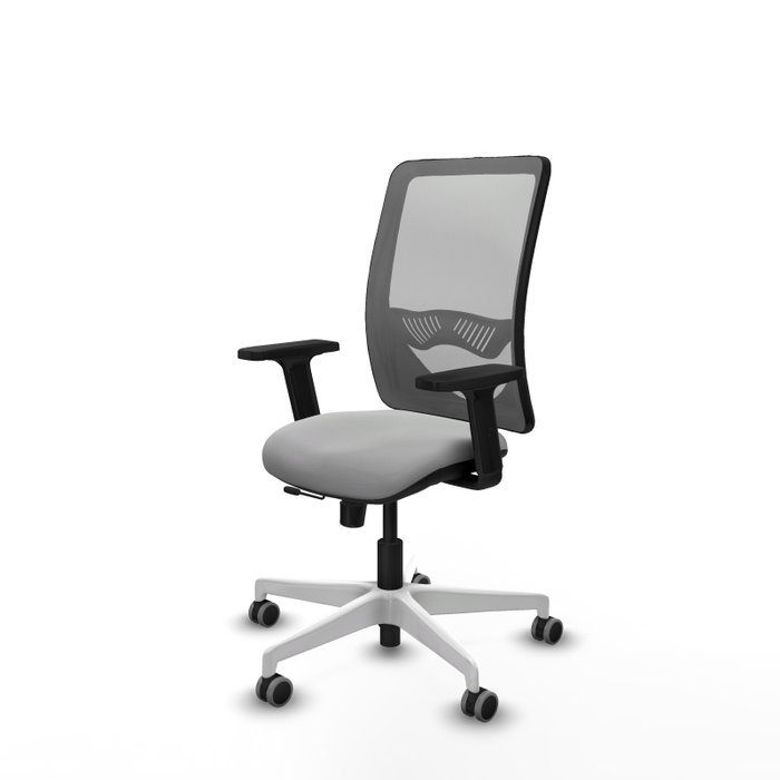 PIQUERAS Y CRESPO Silla de oficina Zulema con mecanismo Sincro/Traslack Gris