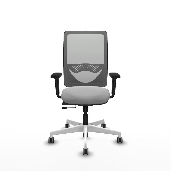 PIQUERAS Y CRESPO Silla de oficina Zulema con mecanismo Sincro/Traslack Gris