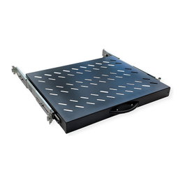 VALUE Estante extraíble para rack de 19 pulgadas, 420 x 568 mm, 25 kg de carga