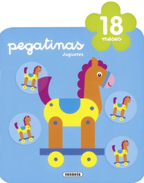 SUSAETA EDICIONES Pegatinas juguetes 18 meses, Jordi Busquets - SUSAETA EDICIONES