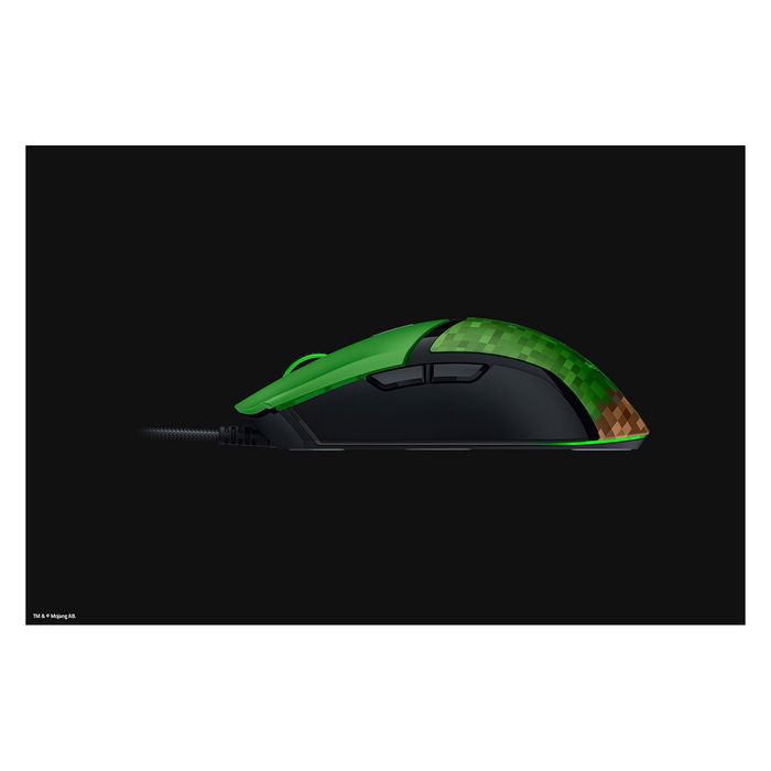 Razer Cobra Gaming Mouse Minecraft Edition - Ratón Alámbrico Óptico 8500 DPI, 6 Botones Programables, RGB, 58 g, Para Diestros Razer Cobra Gaming Mouse Minecraft Edition - Ratón Alámbrico Óptico 8500 DPI, 6 Botones Programables, RGB, 58 g, Para Diestros