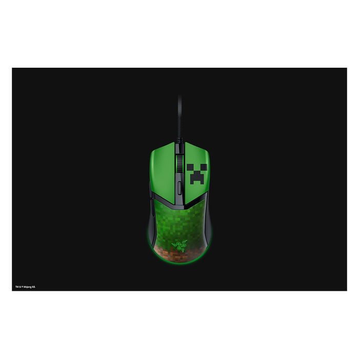 Razer Cobra Gaming Mouse Minecraft Edition - Ratón Alámbrico Óptico 8500 DPI, 6 Botones Programables, RGB, 58 g, Para Diestros Razer Cobra Gaming Mouse Minecraft Edition - Ratón Alámbrico Óptico 8500 DPI, 6 Botones Programables, RGB, 58 g, Para Diestros