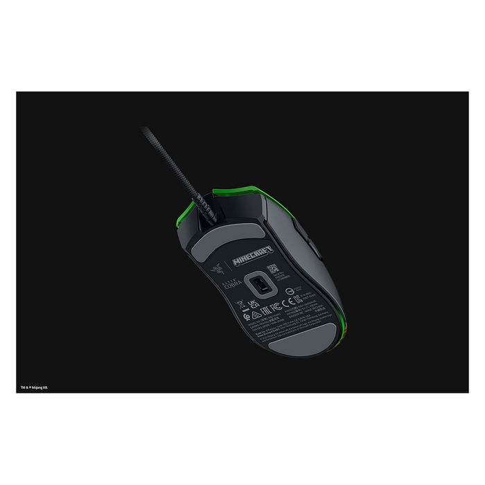 Razer Cobra Gaming Mouse Minecraft Edition - Ratón Alámbrico Óptico 8500 DPI, 6 Botones Programables, RGB, 58 g, Para Diestros Razer Cobra Gaming Mouse Minecraft Edition - Ratón Alámbrico Óptico 8500 DPI, 6 Botones Programables, RGB, 58 g, Para Diestros